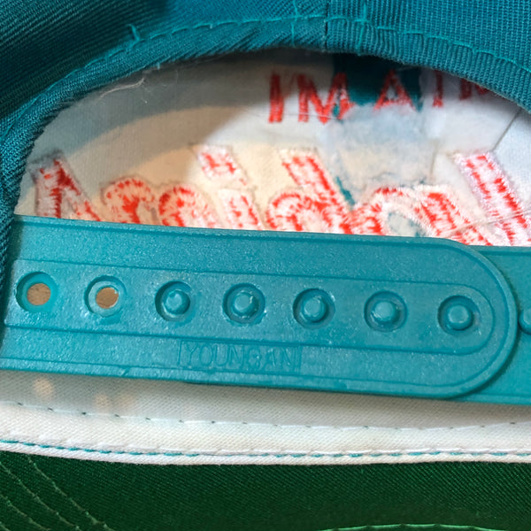 Vintage NFL Miami Dolphins Sports Specialties Script Twill Snapback Hat