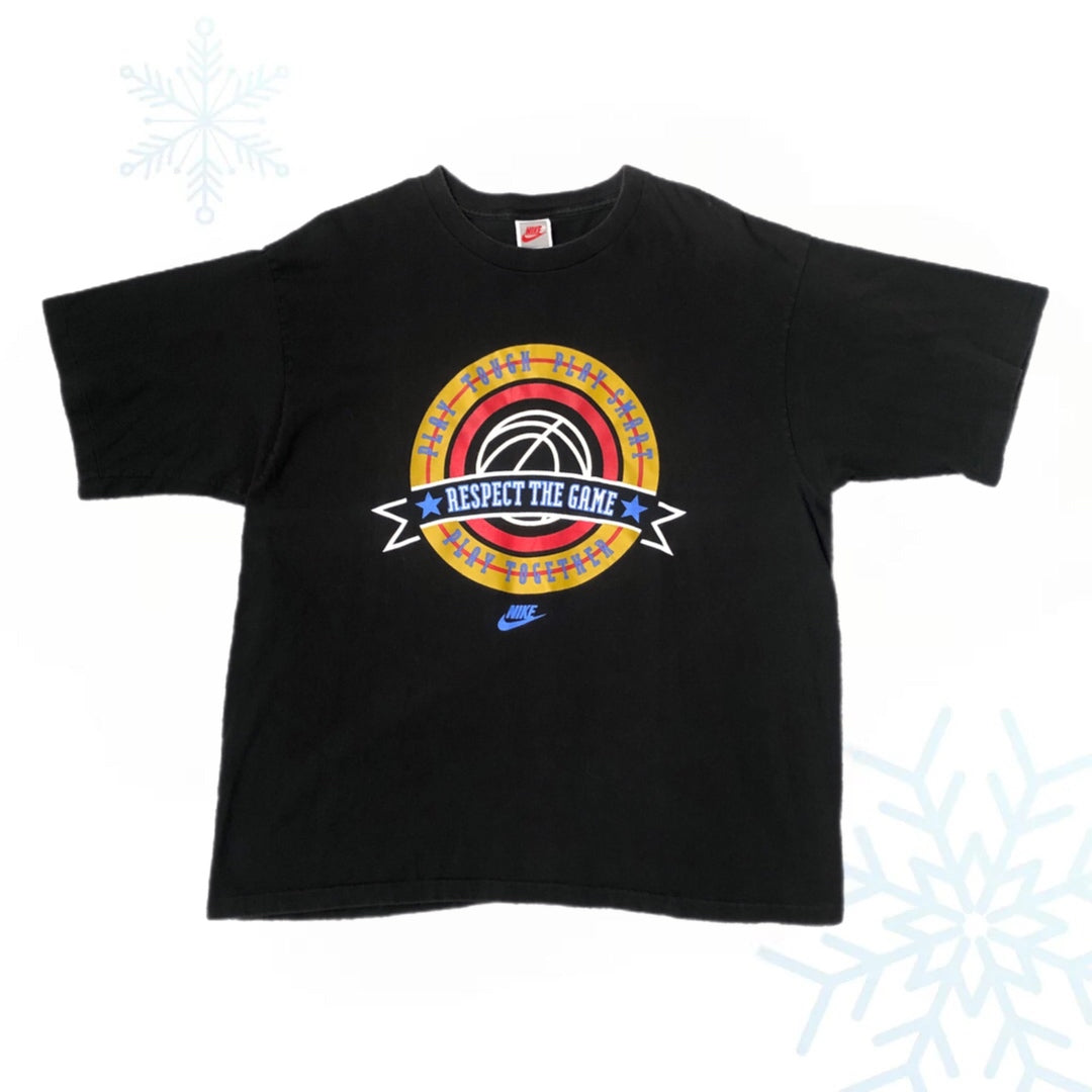 Vintage Nike Basketball "Respect the Game" T-Shirt (L)