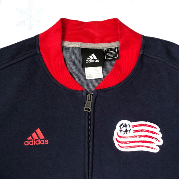 Vintage MLS New England Revolution Adidas Zip-Up Jacket (S)