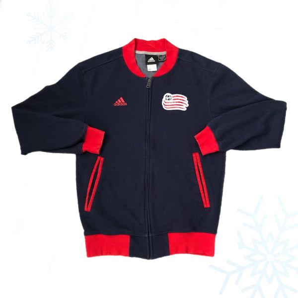 Vintage MLS New England Revolution Adidas Zip-Up Jacket (S)
