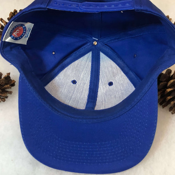 Vintage Royal Blue Blank Attractive Headwear Twill Snapback Hat