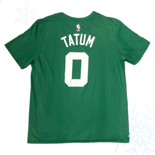 NBA Boston Celtics Jayson Tatum Nike Atheltic Cut Jersey T-Shirt (L)
