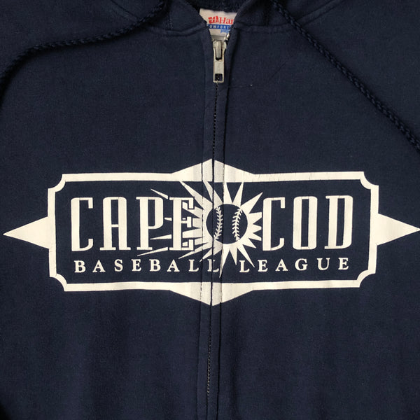 Cape Cod Baseball League Zip-Up Hoodie Sweatshirt (XL)