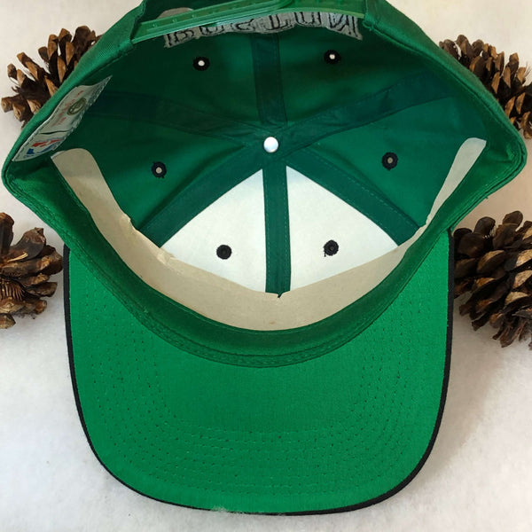 Vintage Deadstock NWOT NBA Boston Celtics The G Cap Wave Twill Snapback Hat