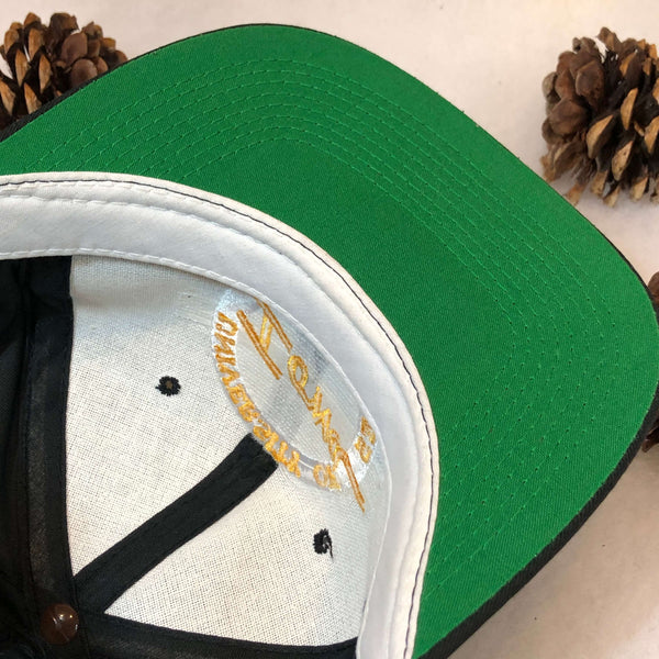 Vintage NCAA Iowa Hawkeyes The Game Circle Logo Twill Snapback Hat