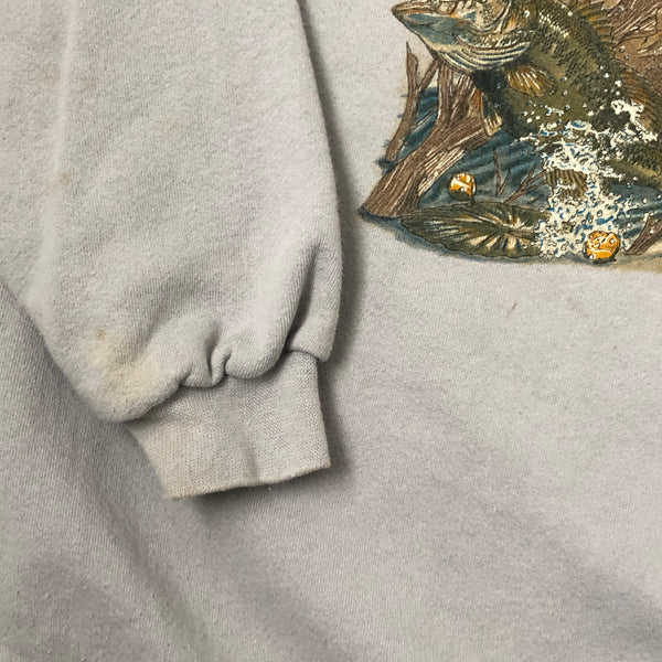 Vintage Deer Turkey Duck Geese Crewneck Sweatshirt (XXL)