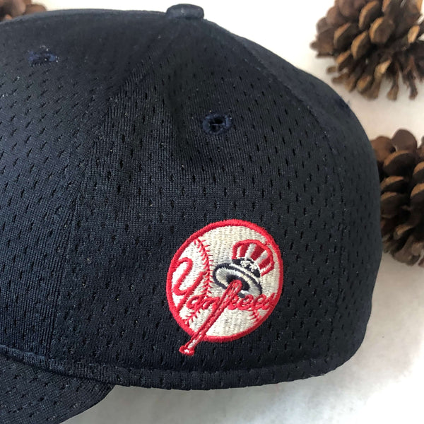 Vintage MLB New York Yankees New Era Jersey Fitted Hat 7 1/4