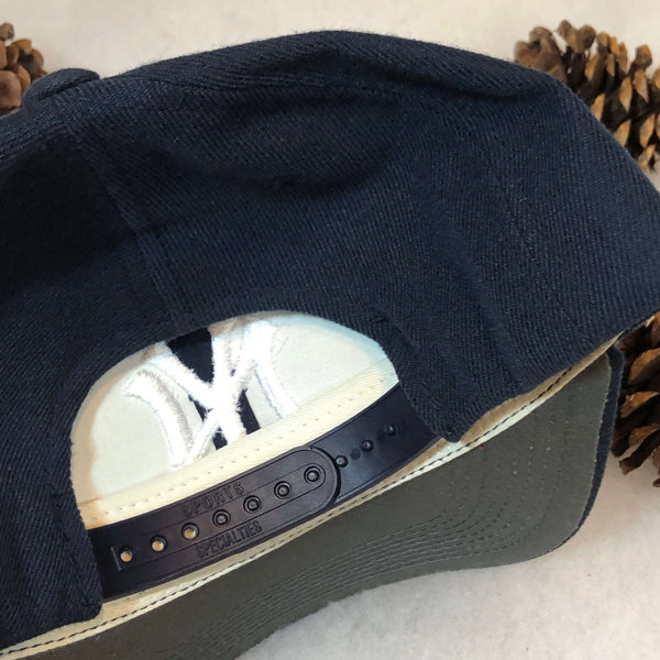 Vintage MLB New York Yankees Sports Specialties Wool Snapback Hat