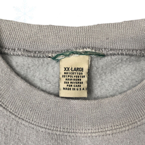 Vintage Deer Turkey Duck Geese Crewneck Sweatshirt (XXL)