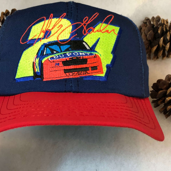 Vintage NASCAR Jeff Gordon Winston Twill Snapback Hat