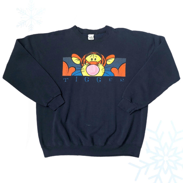 Vintage Disney Tigger Winnie the Pooh Crewneck Sweatshirt (XXL)