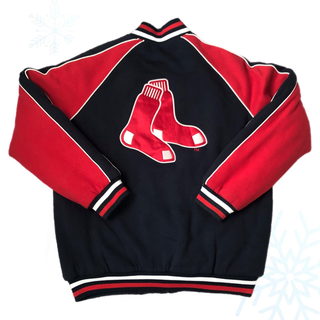 MLB Boston Red Sox G-III Carl Banks Zip-Up Jacket (XL)