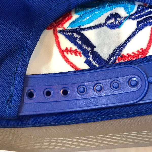 Vintage Deadstock NWT MLB Toronto Blue Jays The G Cap Twill Snapback Hat