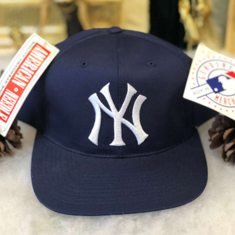 Vintage Deadstock NWT MLB New York Yankees American Needle Twill Snapback Hat