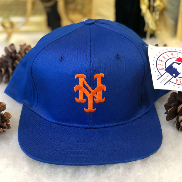 Vintage Deadstock NWT MLB New York Mets Drew Pearson Twill Snapback Hat