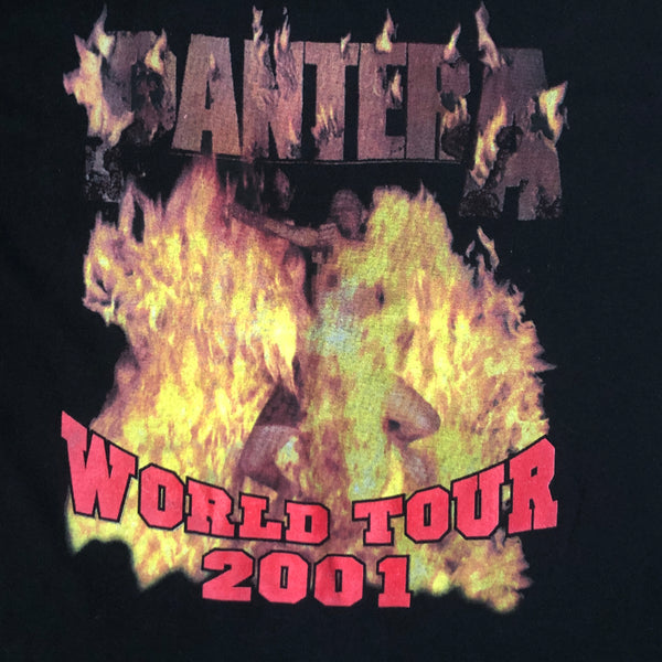 Vintage 2001 Pantera World Tour T-Shirt (XL)