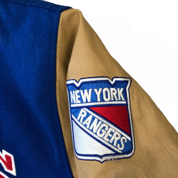 Vintage NHL New York Rangers Starter Letterman Jacket (XL)