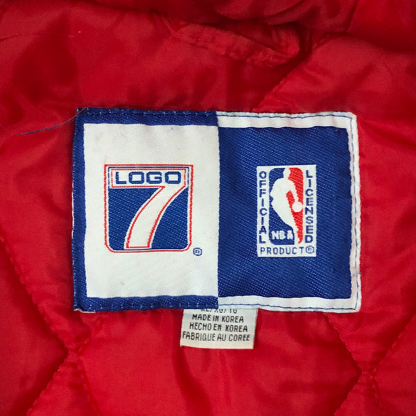 Vintage NBA Portland Trail Blazers Logo 7 Puffer Jacket (XL)