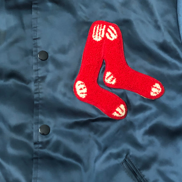 Vintage MLB Boston Red Sox Deerfoot Satin Jacket (S)