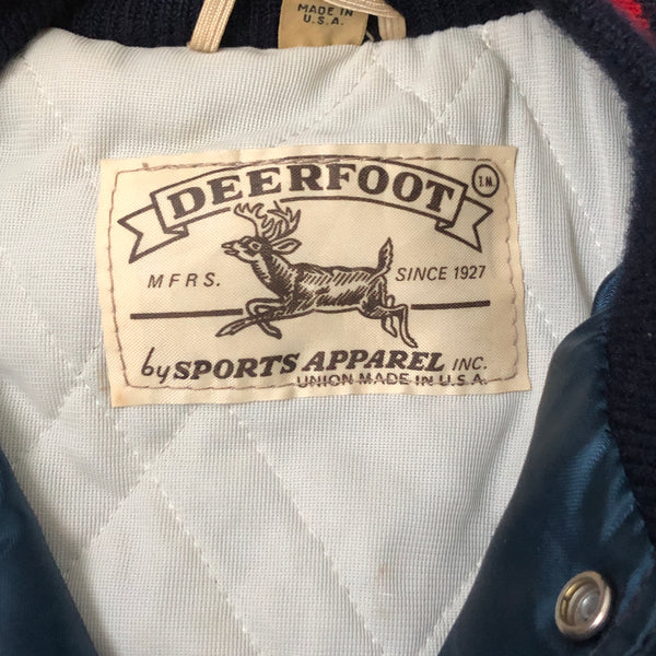 Vintage MLB Boston Red Sox Deerfoot Satin Jacket (S)