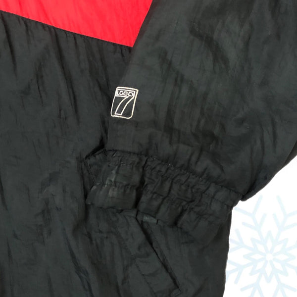 Vintage NBA Portland Trail Blazers Logo 7 Puffer Jacket (XL)