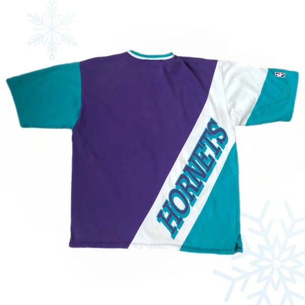 Vintage NBA Charlotte Hornets Champion Warmup Shooting Shirt (L)