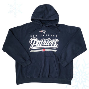 NFL New England Patriots y2k Hoodie Sweatshirt (L/XL)