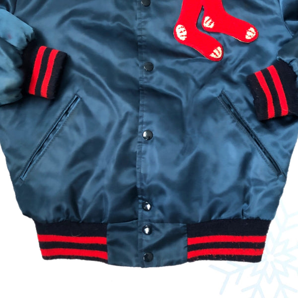 Vintage MLB Boston Red Sox Deerfoot Satin Jacket (S)