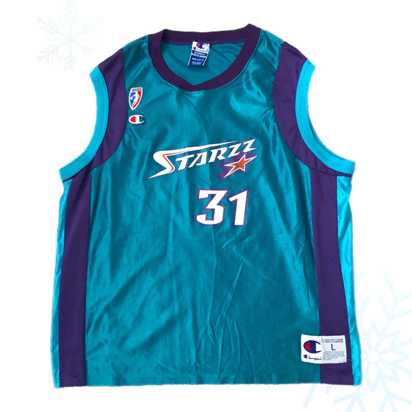 Vintage WNBA Utah Starzz Debbie Black Champion Jersey (L)