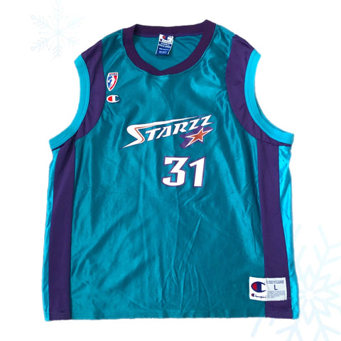 Vintage WNBA Utah Starzz Debbie Black Champion Jersey (L)