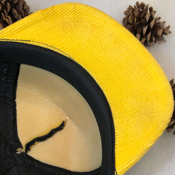 Vintage NHL Pittsburgh Penguins I.C. Light Corduroy Snapback Hat