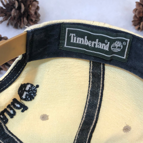 Timberland Logo Yellow Snapback Hat
