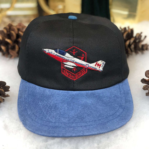 Vintage Snowbirds Royal Canadian Air Force Twill Snapback Hat