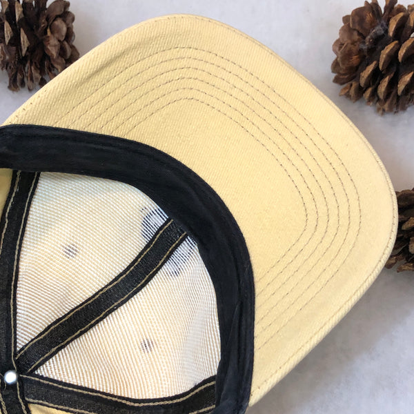 Timberland Logo Yellow Snapback Hat