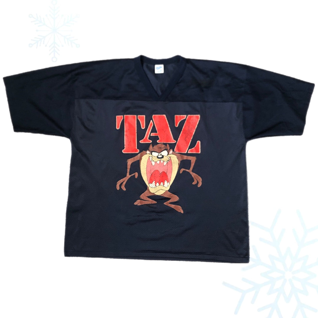 Vintage Taz Looney Tunes Football Practice Jersey (XL)