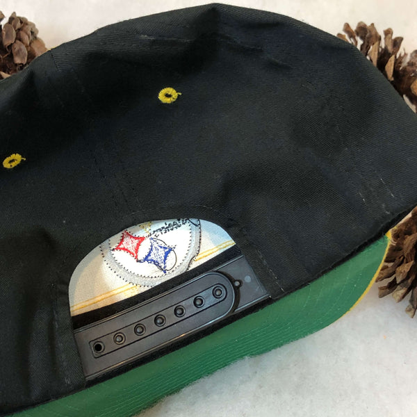 Vintage NFL Pittsburgh Steelers Eastport Bar Line Twill Snapback Hat