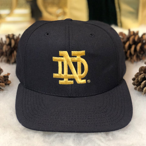Vintage NCAA Notre Dame Fighting Irish Wool Snapback Hat