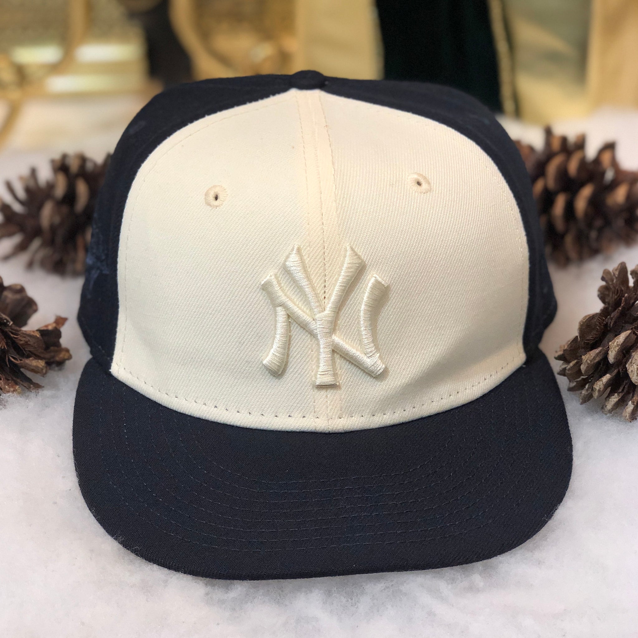 MLB New York Yankees New Era 1996 World Series Side Patch Fitted Hat 7 5/8