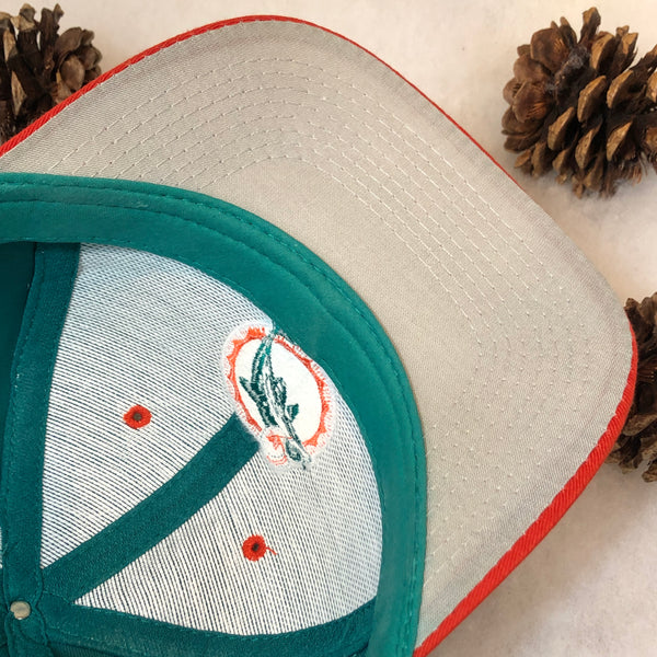 Vintage NFL Miami Dolphins Logo 7 Twill Snapback Hat