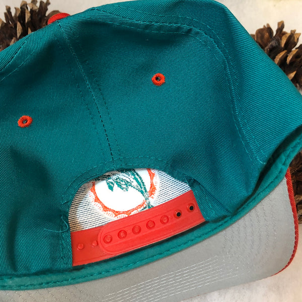 Vintage NFL Miami Dolphins Logo 7 Twill Snapback Hat