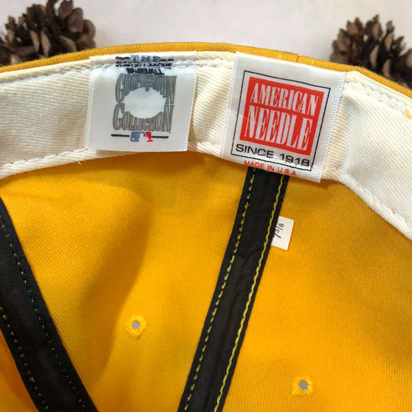 Vintage MLB Pittsburgh Pirates American Needle Wool Fitted Hat 7 3/8