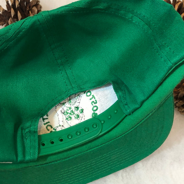 Vintage Deadstock NWOT NBA Boston Celtics Twins Enterprise Twill Snapback Hat