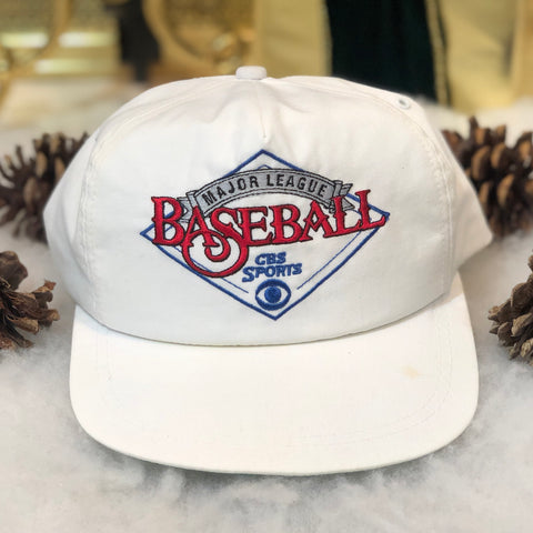 Vintage CBS Sports Major League Baseball Snapback Hat