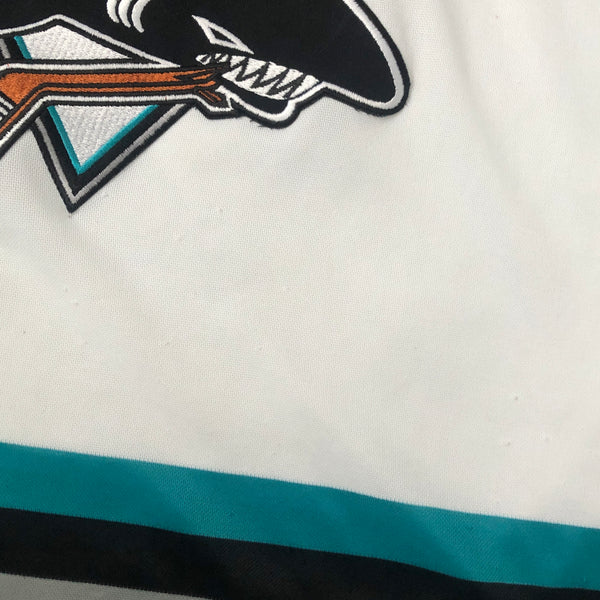 Vintage NHL San Jose Sharks CCM Maska Air Knit Jersey (XL)