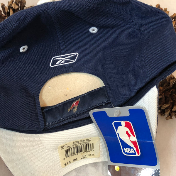 Deadstock NWT NBA Cleveland Cavaliers Basketball Reebok Wool Strapback Hat