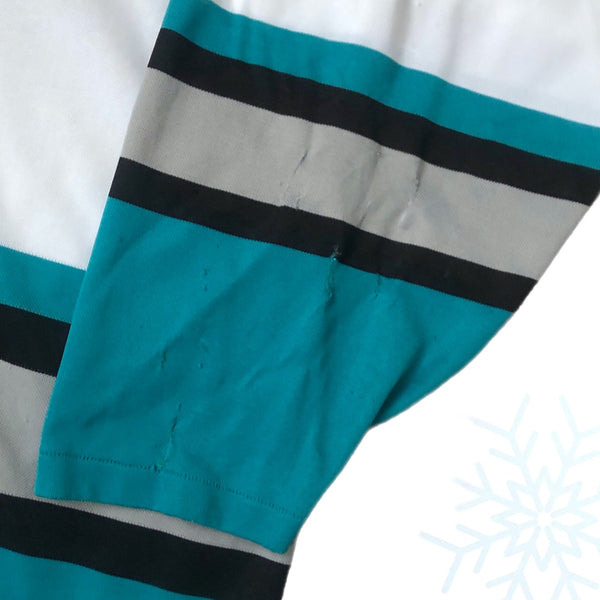 Vintage NHL San Jose Sharks CCM Maska Air Knit Jersey (XL)