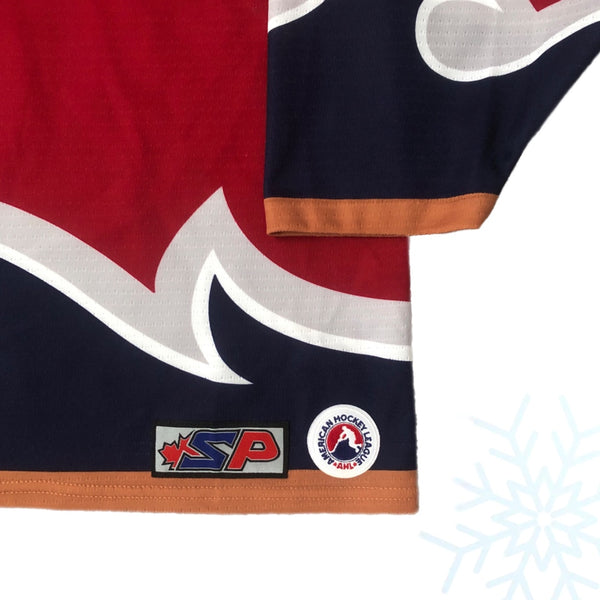 Vintage Milwaukee Admirals Minor League Hockey SP Jersey (XXL)