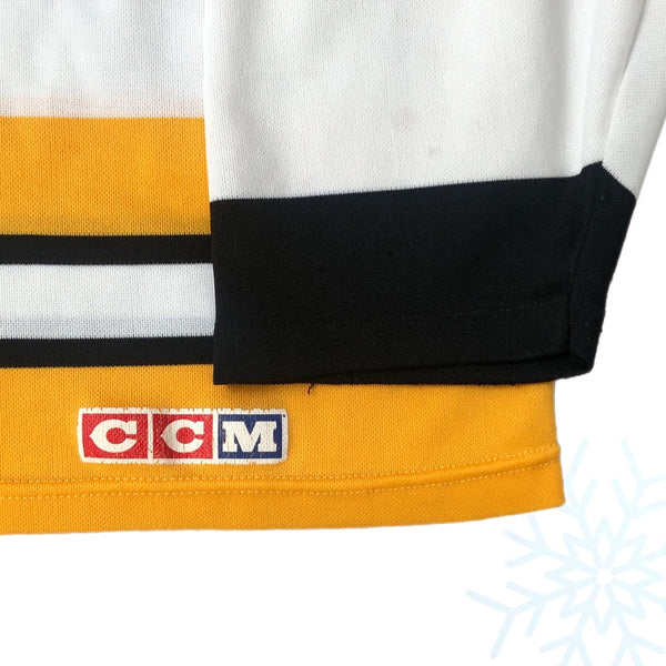Vintage NHL Boston Bruins Bobby Orr CCM Maska Jersey (L)