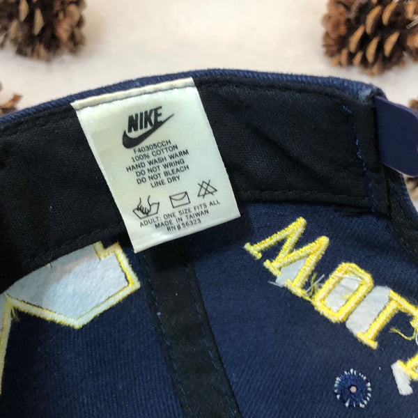 Vintage NCAA Michigan Wolverines Nike Swoosh Snapback Hat
