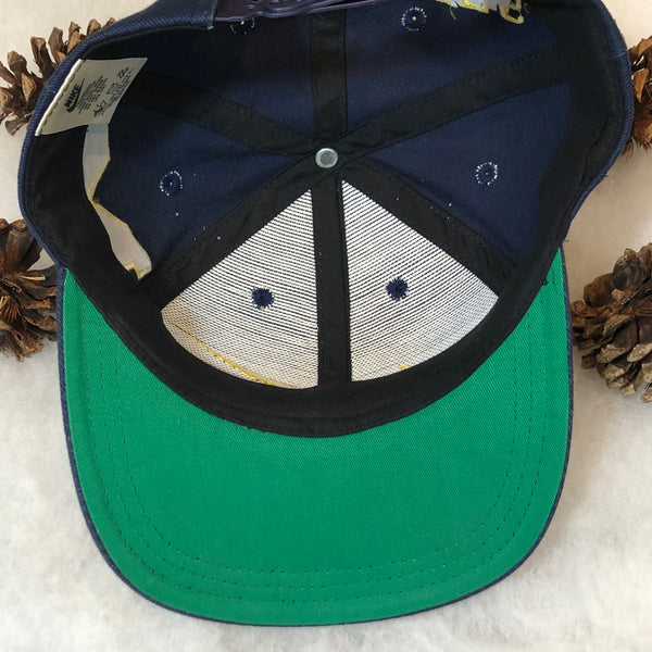 Vintage NCAA Michigan Wolverines Nike Swoosh Snapback Hat